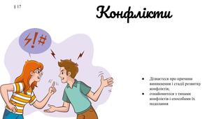 Презентація " Конфлікти" 7 клас /ЗБД (Василенко С.В.)