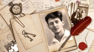 Рання новелістика О. Гончара (1940-ві роки), її неоромантизм. Мрія і дійсність у новелі «Модри Камень». Романтична ідея кохання, що перемагає смерть. Образи українського бійця і юної словачки Терези. Особливість оповіді, роль кольорової гами в новелі