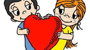 День Святого Валентина. St. Valentine's Day. Love is валентинки для учнів англійською English (вчитель жінка)