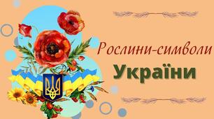 Рослини - символи України.