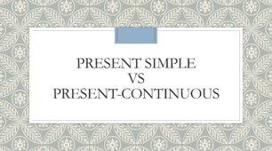 Prepare 7 Present Simple Present Continious