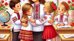 Плакат "День Валентина" (варіант 2)