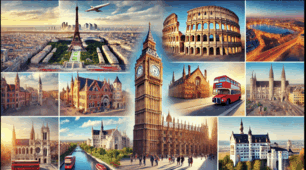 Презентація для Євроклубу "Famous Landscapes of Europe" (англійською та українською мовами)