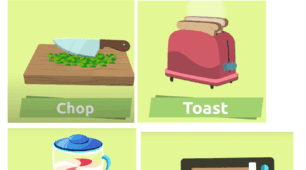 COOKING VERBS for Kids