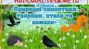 Тварини - синоптики