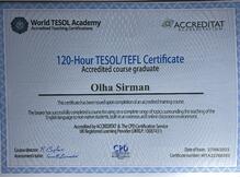  120-Hour TESOL/TEFL Certificate (2023)
